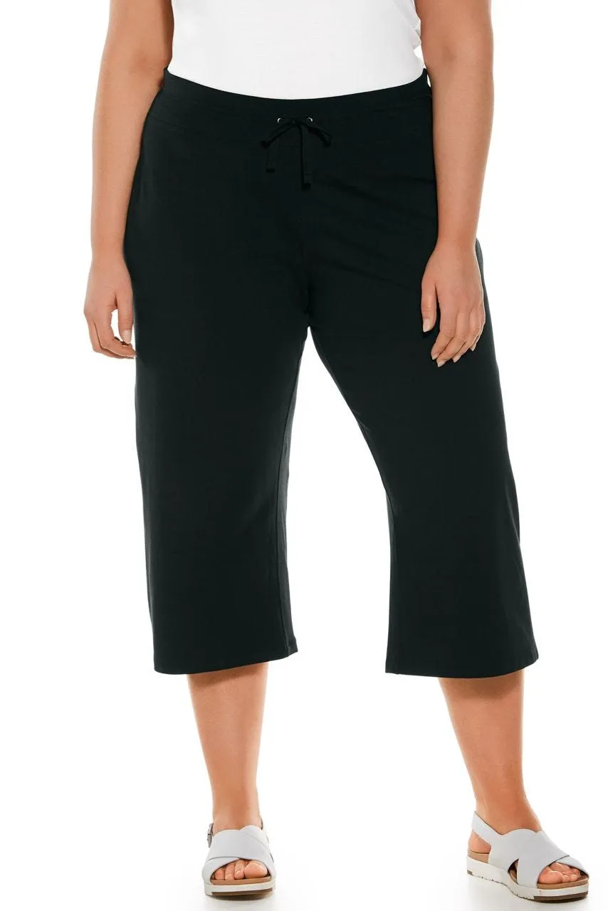 Women's Windley Beach Capris  |  Black