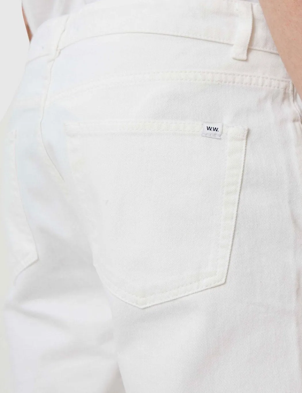 Wood Wood Wes Jeans - White